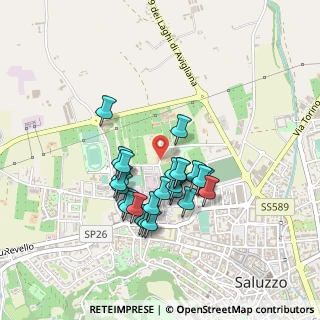 Mappa Via Santa Marta, 12037 Saluzzo CN, Italia (0.364)