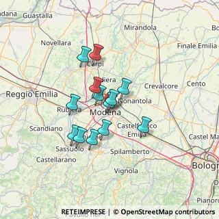 Mappa Via Mar Jonio, 41122 Modena MO, Italia (10.32769)