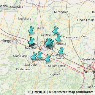 Mappa Via Luciano Manara, 41122 Modena MO, Italia (9.41867)