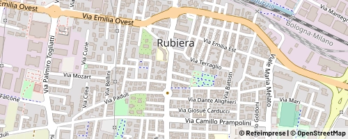 Mappa Rubiera