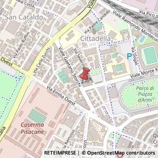 Mappa Viale Gaetano Storchi, 40, 41121 Modena, Modena (Emilia Romagna)