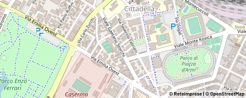 Mappa Modena