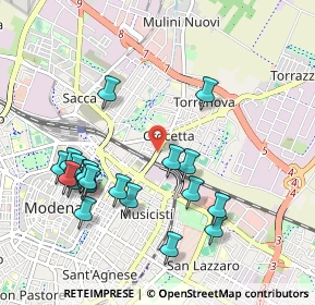 Mappa SS 255, 41122 Modena MO (1.0505)