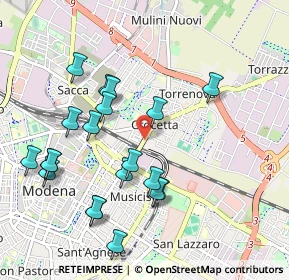 Mappa SS 255, 41122 Modena MO (1.0475)