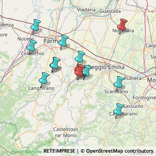 Mappa Via Lenin, 42021 Bibbiano RE, Italia (14.36308)