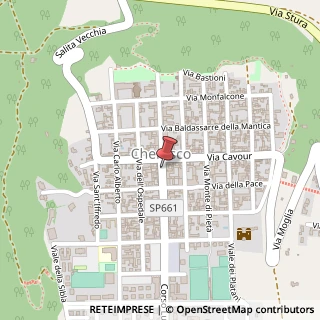 Mappa Via Vittorio Emanuele, 65, 12062 Cherasco, Cuneo (Piemonte)