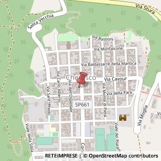 Mappa VIA VITTORIO EMANUELE, 55, 12062 Cherasco, Cuneo (Piemonte)