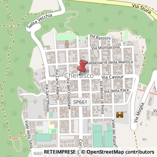 Mappa Via Vittorio Emanuele, 79, 12062 Cherasco, Cuneo (Piemonte)