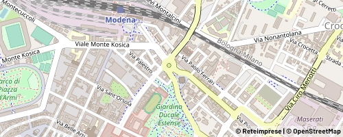 Mappa Modena