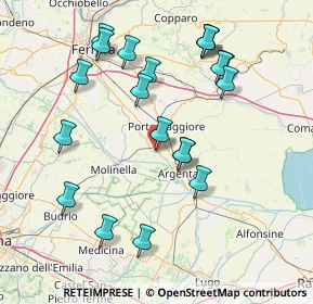 Mappa SP 65, 44011 Argenta FE, Italia (16.4505)