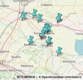 Mappa SP 65, 44011 Argenta FE, Italia (10.80929)