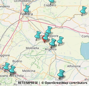 Mappa SP 65, 44011 Argenta FE, Italia (19.66929)