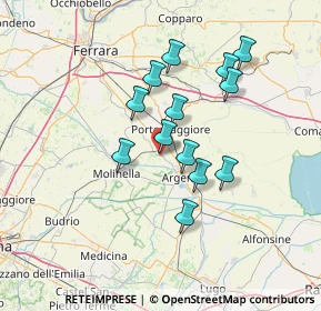 Mappa SP 65, 44011 Argenta FE, Italia (11.76769)