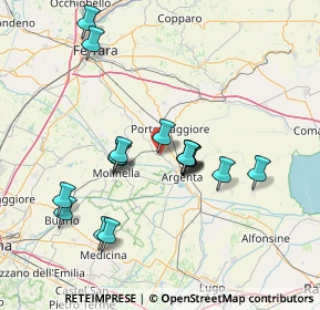 Mappa SP 65, 44011 Argenta FE, Italia (13.91059)