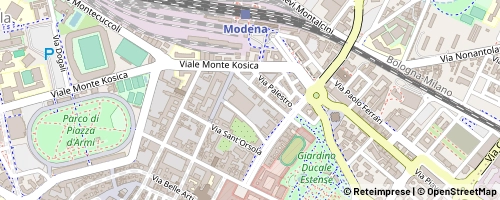 Mappa Modena