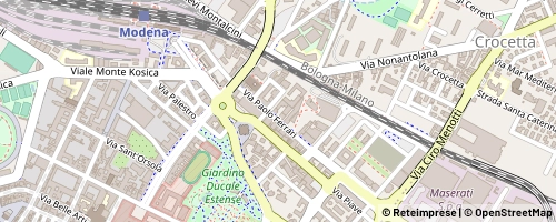 Mappa Modena