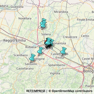 Mappa Via Giovanni Battista Malagoli, 41121 Modena MO, Italia (5.485)