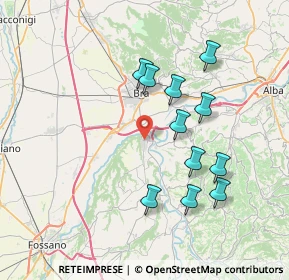 Mappa Via San Pietro, 12062 Cherasco CN, Italia (7.08273)