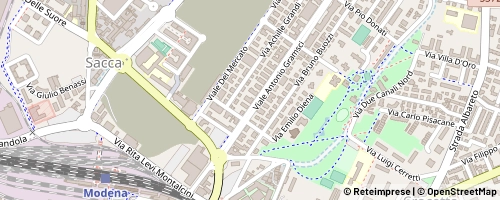 Mappa Modène