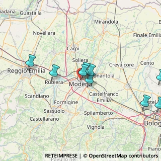 Mappa Via Giulio Benassi, 41122 Modena MO, Italia (25.16154)