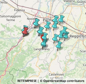 Mappa Piazza Leoni, 43013 Torrechiara PR, Italia (10.8705)