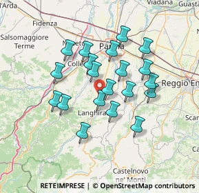 Mappa Piazza Leoni, 43013 Torrechiara PR, Italia (12.0245)