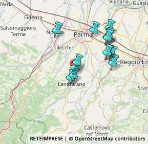 Mappa Piazza Leoni, 43013 Torrechiara PR, Italia (12.81714)