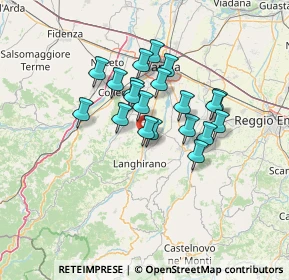 Mappa Piazza Leoni, 43013 Torrechiara PR, Italia (10.353)