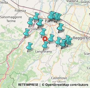 Mappa Piazza Leoni, 43013 Torrechiara PR, Italia (12.3945)