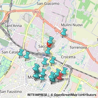 Mappa Via Ermanno Gorrieri, 41122 Modena MO, Italia (1.219)