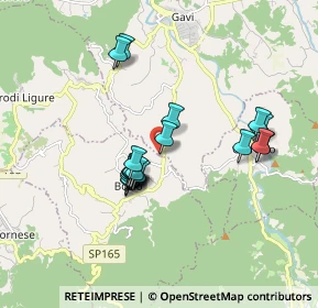 Mappa Borgata Alice, 15066 Gavi AL, Italia (1.4915)