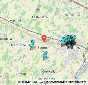 Mappa Via Nello Lasagni, 42122 Bagno RE, Italia (2.019)