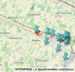 Mappa Via Nello Lasagni, 42122 Bagno RE, Italia (2.38667)