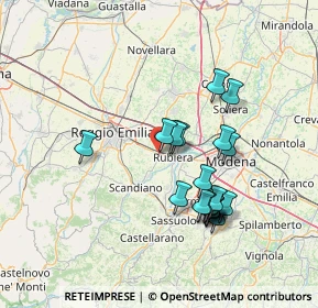 Mappa Via Nello Lasagni, 42122 Bagno RE, Italia (13.532)