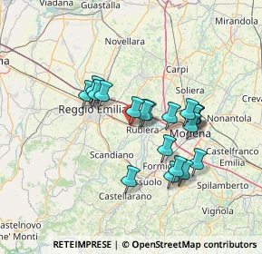 Mappa Via Nello Lasagni, 42122 Bagno RE, Italia (11.86316)