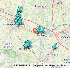 Mappa Via Nello Lasagni, 42122 Bagno RE, Italia (8.28105)