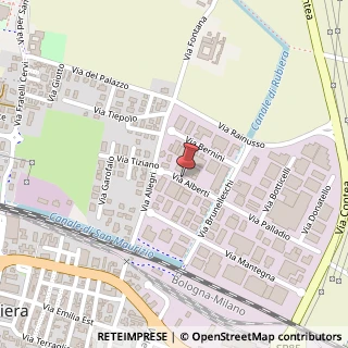 Mappa Via Alberti Leon Battista, 5, 42048 Rubiera, Reggio nell'Emilia (Emilia Romagna)