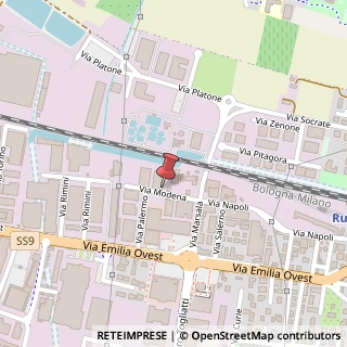 Mappa Via Modena, 11D, 42048 Rubiera, Reggio nell'Emilia (Emilia Romagna)