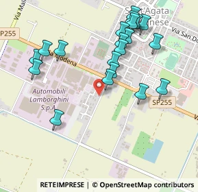 Mappa Via Pedicello, 40019 Sant'Agata Bolognese BO, Italia (0.5365)