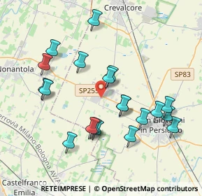 Mappa Via Pedicello, 40019 Sant'Agata Bolognese BO, Italia (3.884)