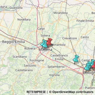 Mappa Via Cimone, 41122 Modena MO, Italia (37.44462)