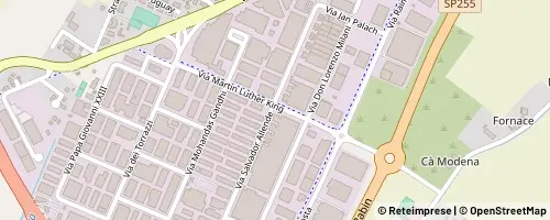 Mappa Modena