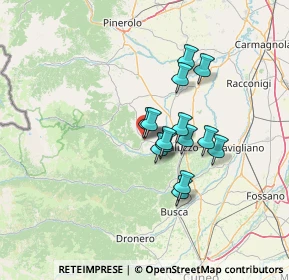 Mappa SP 222, 12036 Revello CN, Italia (9.87357)