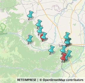 Mappa SP 222, 12036 Revello CN, Italia (7.36538)