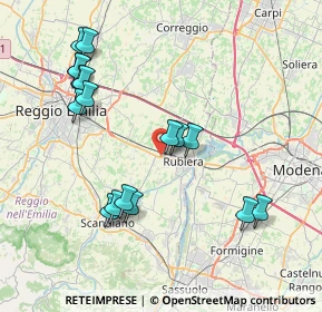 Mappa Via R. Cartesio, 42122 Bagno RE, Italia (8.34824)