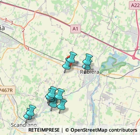 Mappa Via R. Cartesio, 42122 Bagno RE, Italia (4.11917)