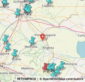 Mappa Argenta, 44011 Argenta FE, Italia (26.536)