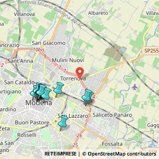 Mappa Via Nonantolana, 41122 Modena MO, Italia (2.37154)