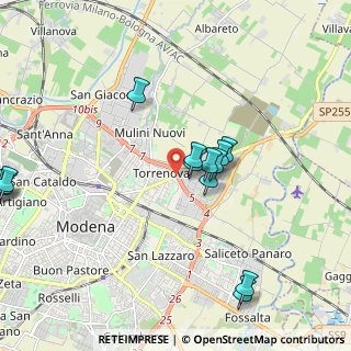 Mappa Via Nonantolana, 41122 Modena MO, Italia (2.13538)