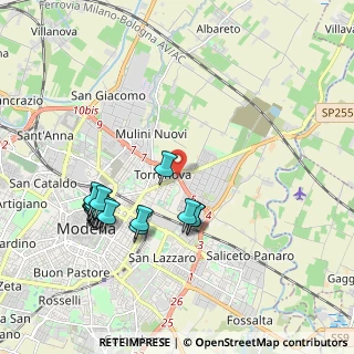 Mappa Via Nonantolana, 41122 Modena MO, Italia (2.1115)